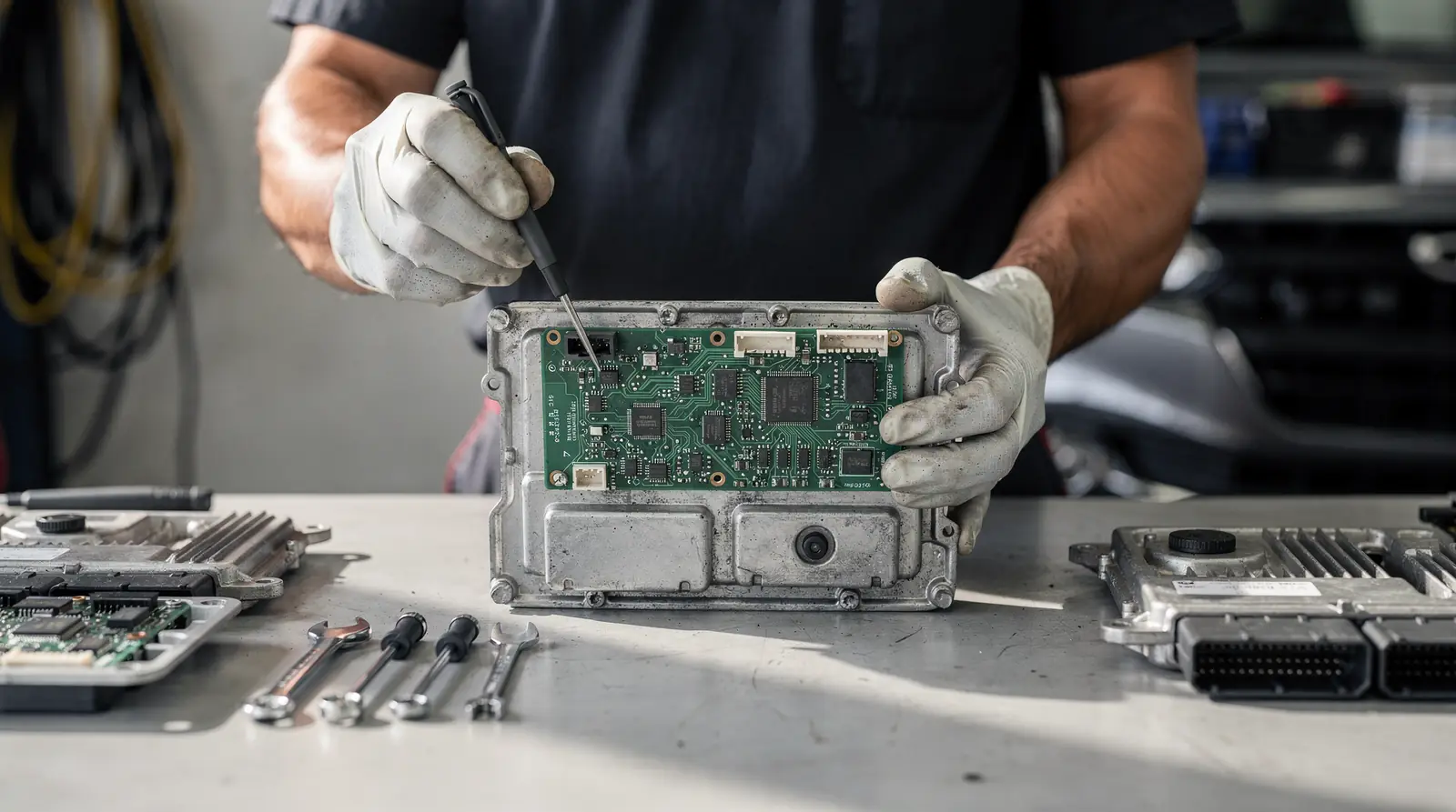 A trustworthy provider should be licensed and insured before performing any ECU or module work